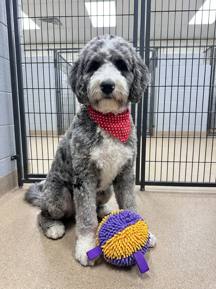 Collection Caitec Hero Ball , Plush Dog Toys