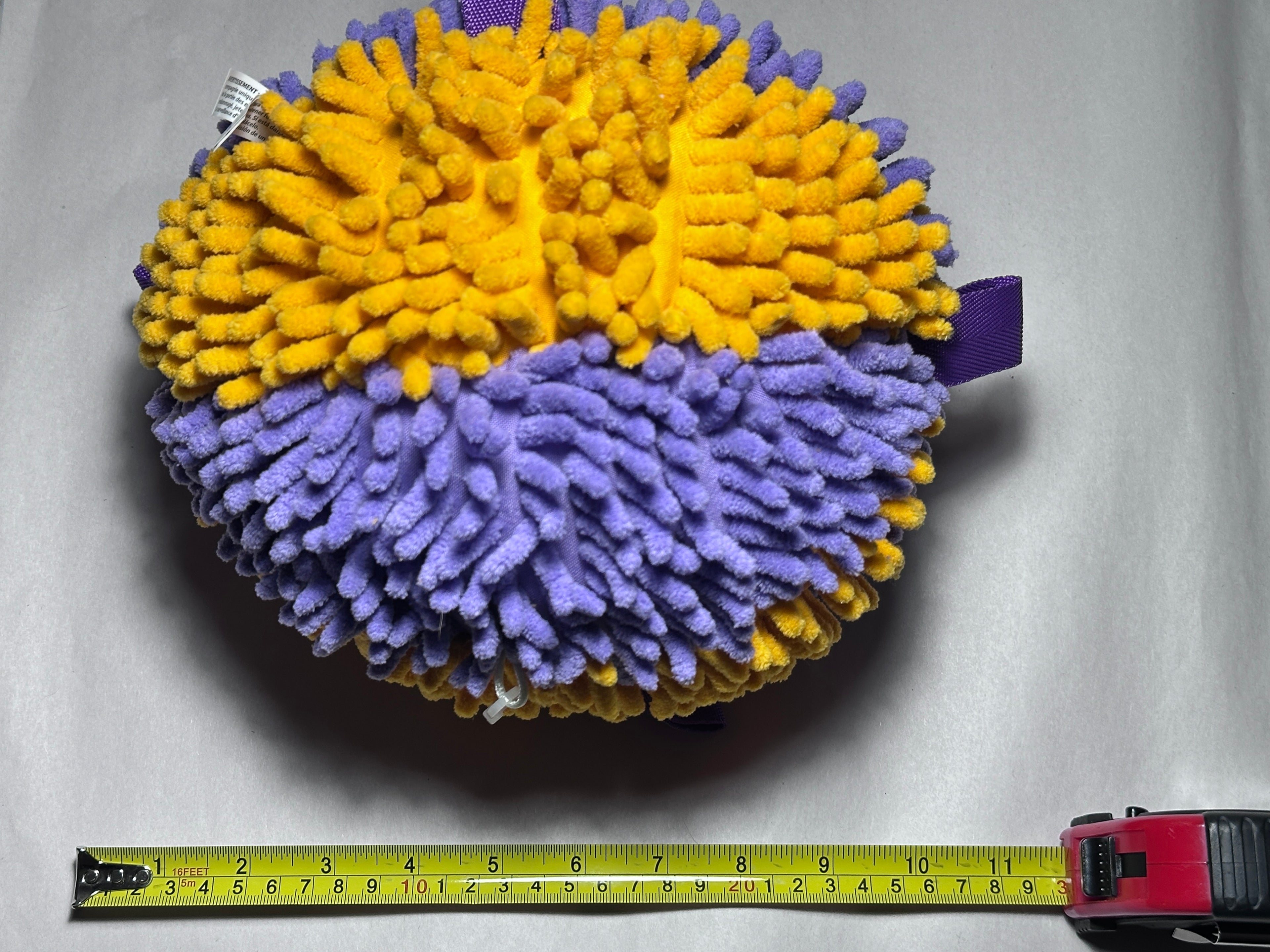 Hero Number #2: football-shaped toy