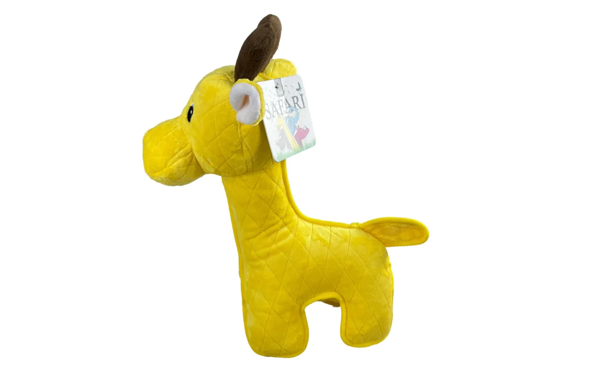 Zeus Number #4 :Giraffe Dog Toy, Yellow