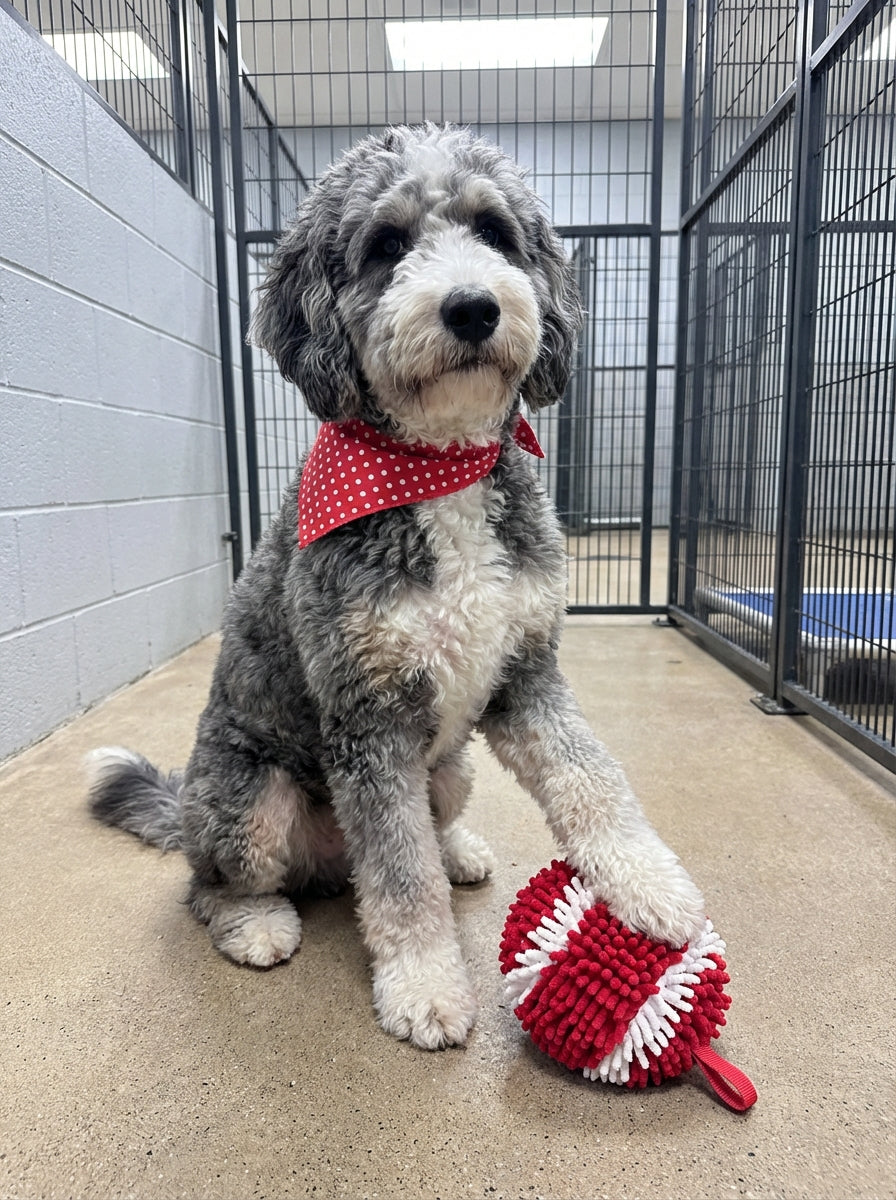 Collection Caitec Hero Ball , Plush Dog Toys